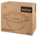 Garnek Żeliwny 3,3 L LITINA Emaliowany 22 cm Granatowy Indukcja