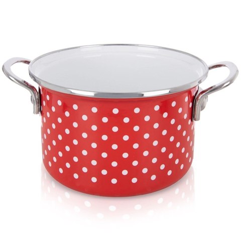 Garnek emaliowany TECKA 18 cm, 2 l