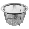 Koszyk do Smażenia Frytek Pączków Stalowy z Uchwytem Solidny ORION 21x13 cm