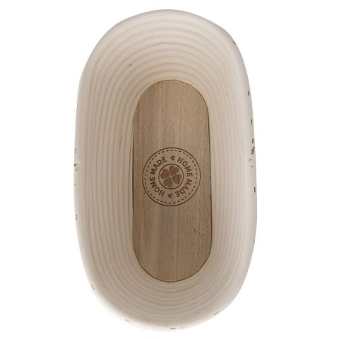 Koszyk do Wyrastania Chleba Ciasta Rattanowy Solidny ORION 29 x 17 x 8 cm