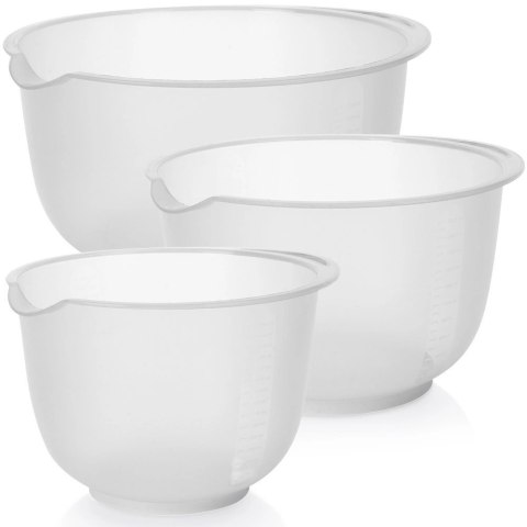 Miski Kuchenne do Miksowania z Miarką 1,5/2/2,5 L 3Szt Excellent Houseware