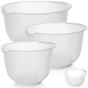Miski Kuchenne do Miksowania z Miarką 1,5/2/2,5 L 3Szt Excellent Houseware