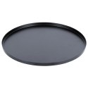 Podstawka pod Kompozycje Okrągła Metalowa 30 cm VILDE Czarna Matowa