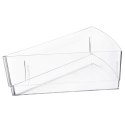 Pucharki Trójkątne z Pokrywkami 160ml Zestaw 4 szt. ORION Finger Food