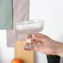 Pucharki do Lodów Szklane 6 szt. Ryflowane 270 ml Desery VILDE