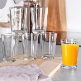 Szklanki Zestaw 6 szt. 200 ml VILDE Grube Szkło do Zmywarki/Mikrofali
