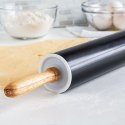 Wałek do Ciasta Metalowy Obrotowy 46 cm ORION Nieprzywierająca Powłoka