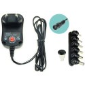 Adapter Zasilacz do Urządzeń Fitness Uniwersalny Jack Solidny MASTER 3-12v