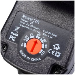 Adapter Zasilacz do Urządzeń Fitness Uniwersalny Jack Solidny MASTER 3-12v