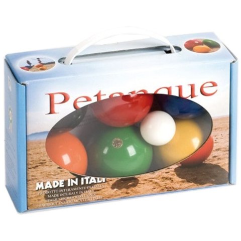 Drewniane Kule do Gry 6 szt. Boule Bule Petanque LONDERO 75 mm