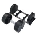 Hantel Regulowany MASTER Spin 2-28 kg Hantla Ciężarek Regulacja