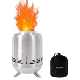 Kominek Stołowy Biokominek KING CAMP Fire Pit 23x16cm Gazowy Bio