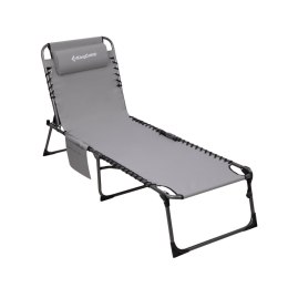 Leżak Składany Regulowany Kempingowy Ogrodowy KING CAMP Magnolia B40 190 cm