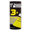 Lotki Do Badmintona TALBOT TORRO Tech 350 Slow 3 szt Żółte Wolne