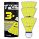 Lotki do Badmintona TALBOT-TORRO Tech 350 Medium 3 szt. Żółte