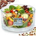 Miska Szklana 950 ml Salaterka do Przekąsek i Dekoracji VILDE