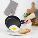 Patelnia Granitowa 24 cm Black Line Indukcja Gaz Non-stick VILDE