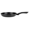 Patelnia Granitowa 24 cm Black Line Indukcja Gaz Non-stick VILDE