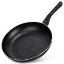 Patelnia Granitowa 28 cm Black Line Indukcja Gaz Non-stick VILDE