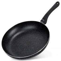 Patelnia Granitowa 28 cm Black Line Indukcja Gaz Non-stick VILDE