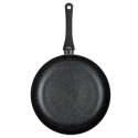 Patelnia Granitowa 28 cm Black Line Indukcja Gaz Non-stick VILDE