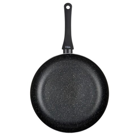 Patelnia Granitowa 28 cm Black Line Indukcja Gaz Non-stick VILDE