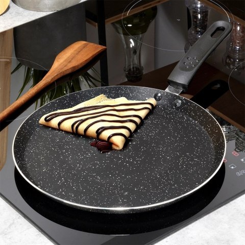 Patelnia do Naleśników 26 cm Granitowa Indukcja Basic Line VILDE