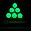 Piłeczki Do Tenisa Stołowego Schildkröt Glow In The Dark 6szt Poly 40+ Świecące