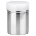 Pojemnik z sitkiem do cukru pudru i cynamonu stalowy 300 ml