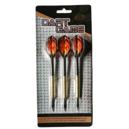 Rzutki Lotki do Darta Stalowe Mosiężne Zestaw MASTER Plated Brass 3szt. 21g