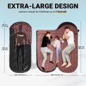 Śpiwór z Ogrzewaniem Podgrzewany 3 Poziomy 220 cm KING CAMP Free Space 250
