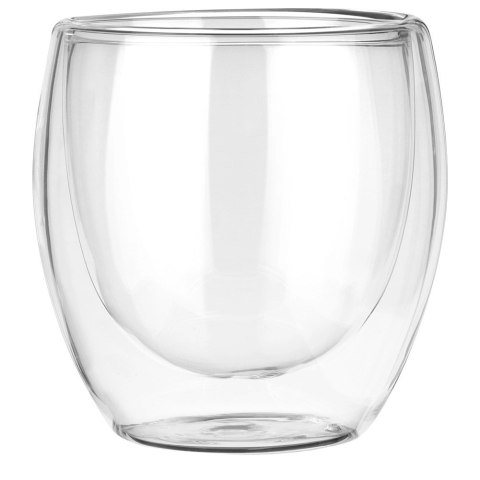 Szklanki termiczne z podwójną ścianką do kawy i herbaty 250 ml 2 szt.