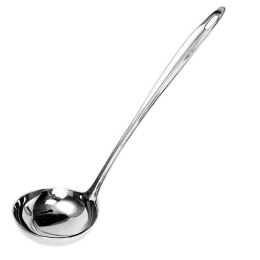 Chochla Stalowa ORION 90 ml 32,5 cm do Zupy Sosów i Gulaszu Wygodna Solidna