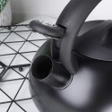 Czajnik na Gaz Indukcja z Gwizdkiem Stalowy Czarny Solidny Trwały VILDE 3 l
