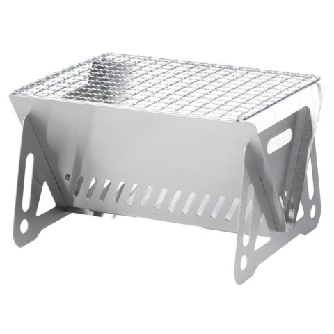 Grill węglowy stalowy składany 21x16,5x12,5 cm