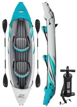 Kajak Dmuchany 2-Osobowy Z Wiosłami Pompką BESTWAY Rapid Elite 2 312x98 cm