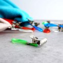Klipsy na Ręczniki VILDE 8 szt. Metalowe Wieszaki Uniwersalne