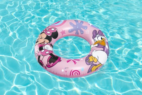 Koło Dmuchane do Pływania Myszka Minnie 56 cm Disney BESTWAY