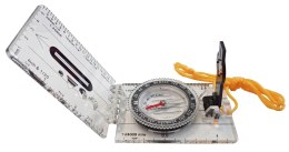 Kompas Buzola Wielofunkcyjny Składany z Miarkami KUBISPORT 83 x 47 mm