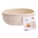 Koszyk do Wyrastania Ciasta na Chleb Rattanowy Solidny ORION 24x18,5x9 cm