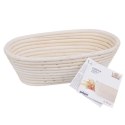 Koszyk do Wyrastania Ciasta na Chleb Rattanowy Solidny ORION 26 x 13 x 9 cm
