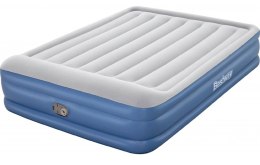 Materac BESTWAY Tritech Queen z Pompką Dwuosobowy Wysoki 203x152x46 cm