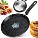 Patelnia do Naleśników 24 cm Granitowa Indukcja Basic Line VILDE