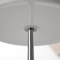 Patera Porcelanowa 3-piętrowa Biała na Ciasta Owoce Desery VILDE