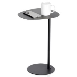 Stolik Kawowy Boczny Pod Laptopa Metal Czarny Mat 53 cm VILDE