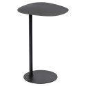 Stolik Kawowy Boczny Pod Laptopa Metal Czarny Mat 53 cm VILDE