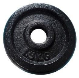Ciężar Obciążenie Żeliwne Talerz do Gryfu Hantli KUBISPORT 1,5kg - 25mm