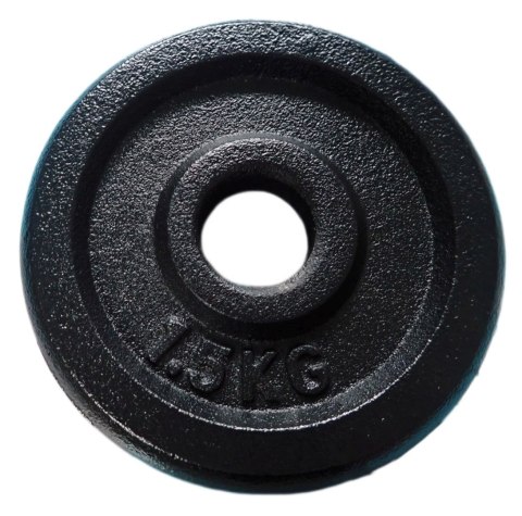 Ciężar Obciążenie Żeliwne Talerz do Gryfu Hantli KUBISPORT 1,5kg - 25mm
