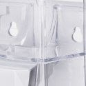 Dozownik do Mydła Ścienny ORION 430 ml Przezroczysty z Montażem do Łazienki