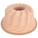 Forma Silikonowa do Pieczenia Babki z Kominem Beżowa 23,5 x 11 cm ORION